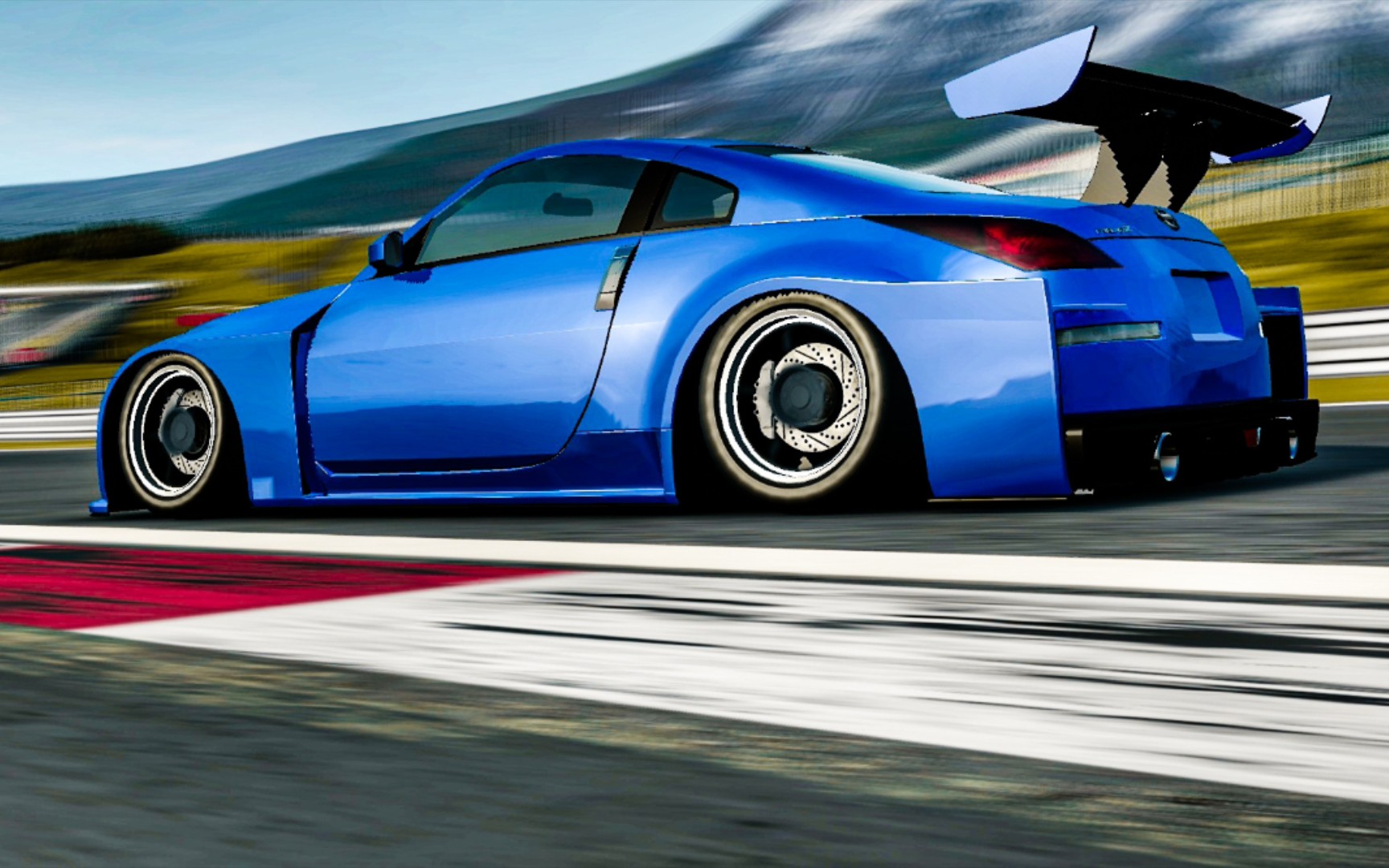 【saki】绝对赛车 assoluto racing ad350z富士试跑,圈速1:30:356榜一