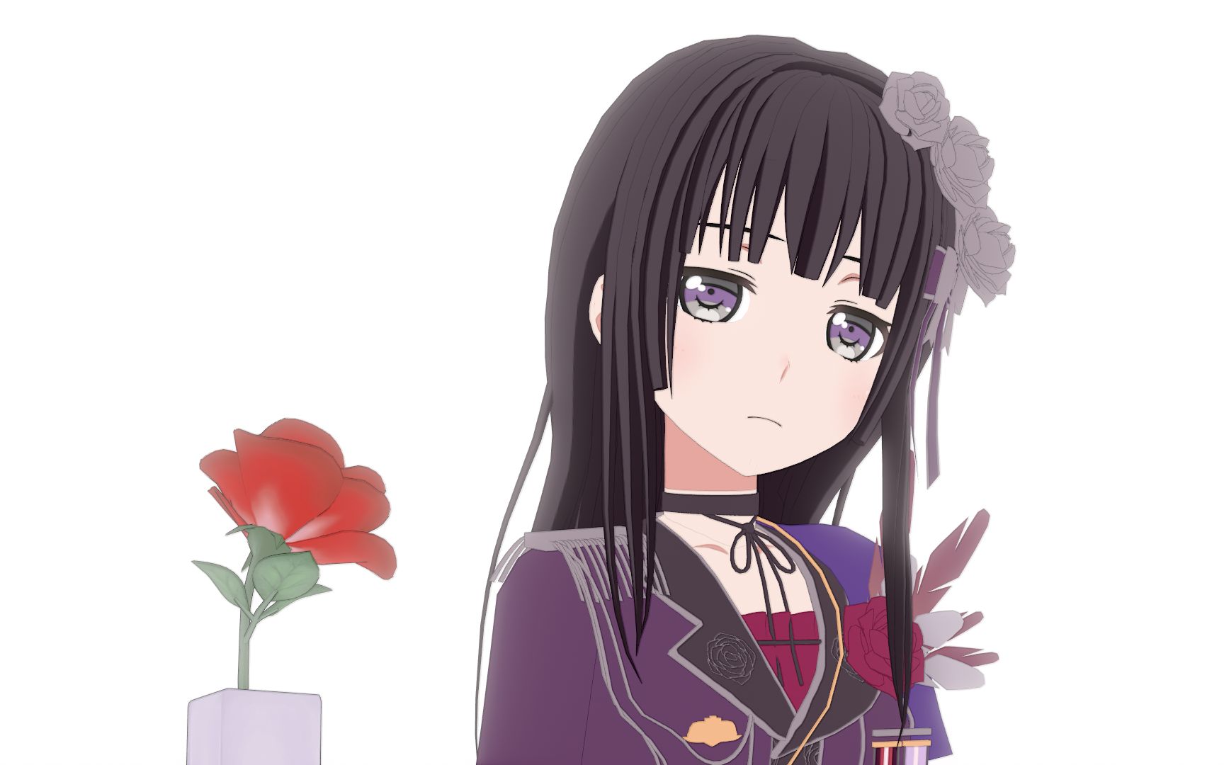 mmdbangdreamrumor白金燐子