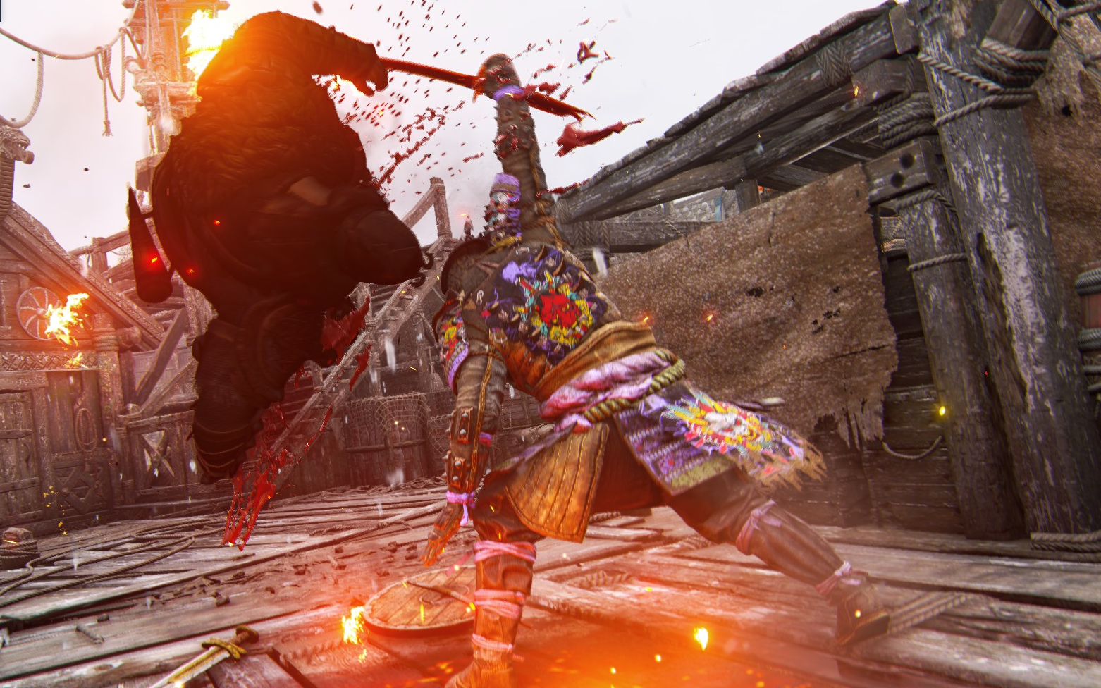 for honor 荣耀战魂 大蛇新处决特效燕返展示(不是纯处决啊!还有和一