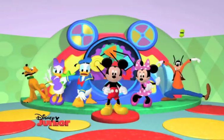 [图]【主题曲】米老鼠奇妙屋Mickey Mouse Clubhouse-Hot Dog Dance-Disney Junior UK