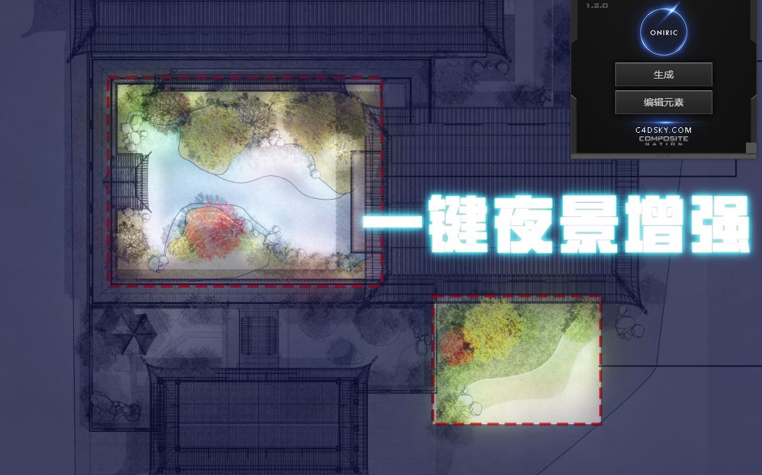 夜景彩平这么简单?