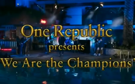 [图]【中字】OneRepublic翻唱皇后乐队经典歌曲《We Are The Champions》