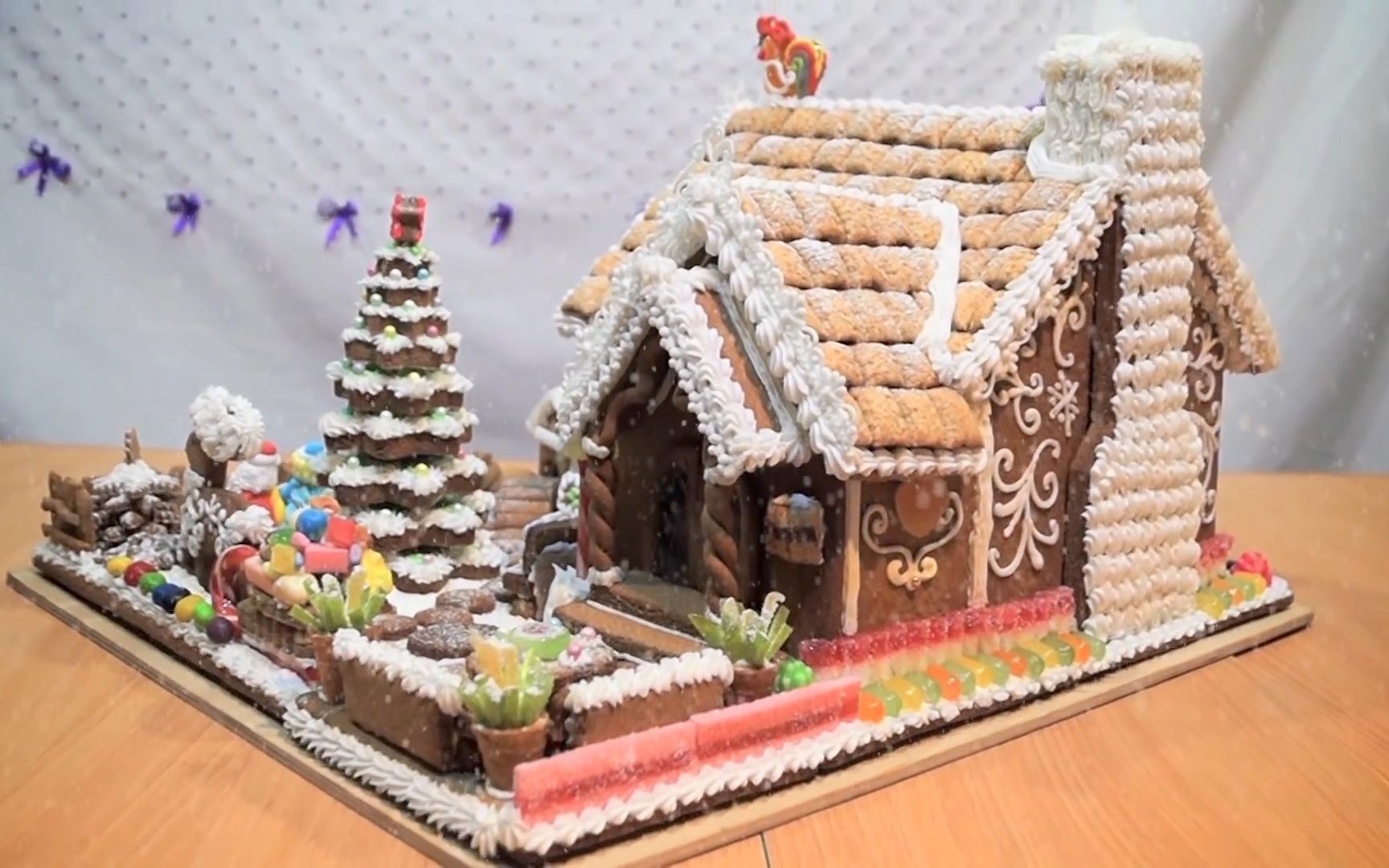 【2019圣诞姜饼屋gingerbread house】今年份中西合璧圣诞姜饼屋哔哩哔哩bilibili