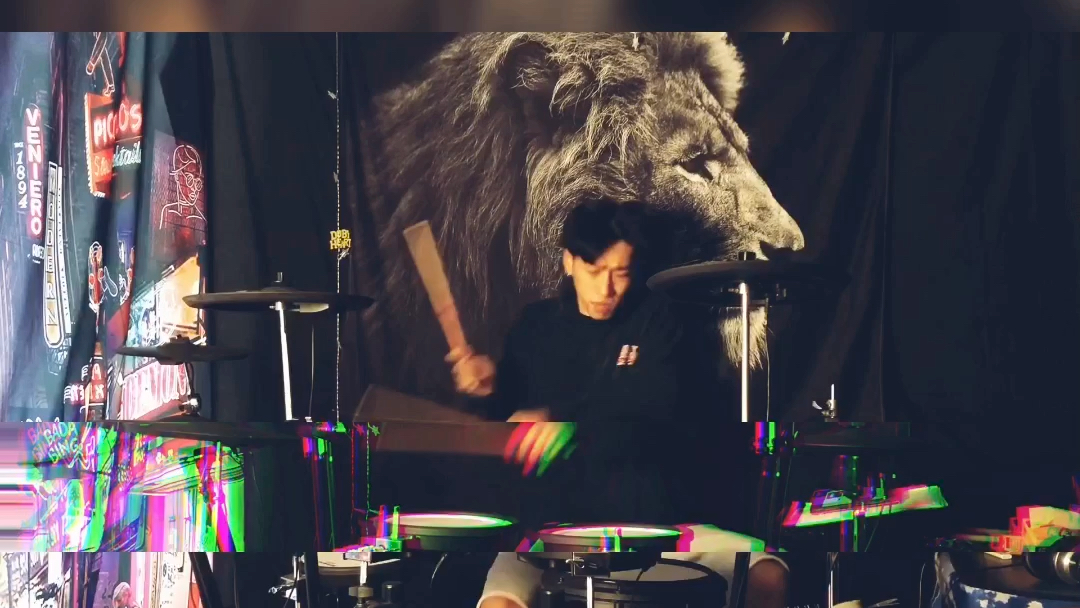 【架子鼓】astrnonmia架子鼓翻黑人抬棺