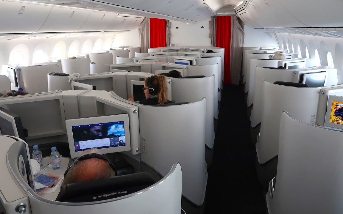 豪华旅行专家法国航空波音7879商务舱飞行报告马累巴黎