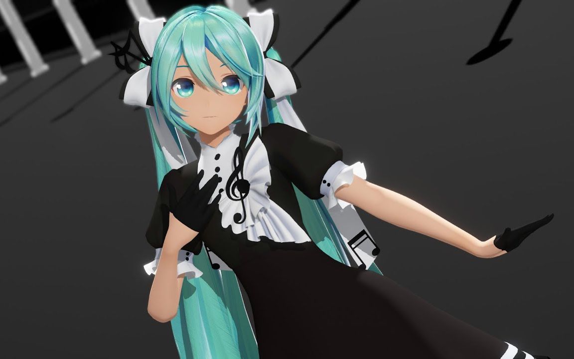 [图]【MMD】夢への一歩 【YYB Miku】【搬运】