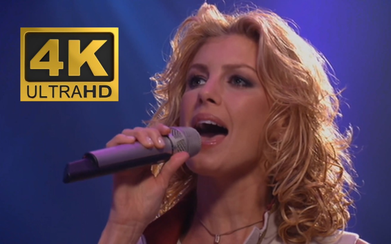 [图]【4K超清】电影《珍珠港》主题曲 Faith Hill - There You'll Be (Live)