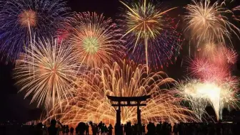 东北最大秋田县大曲花火大会 哔哩哔哩 Bilibili