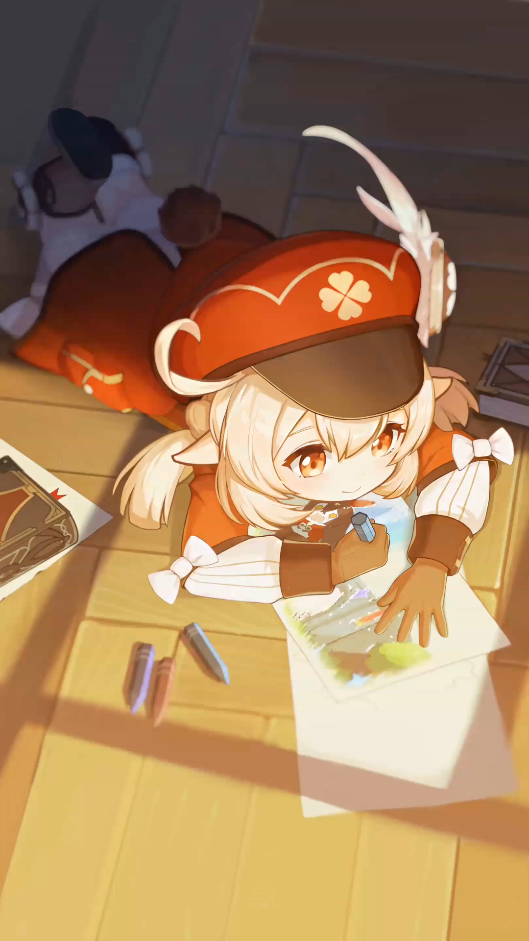 哒哒哒~是可莉小可爱的动态壁纸呀