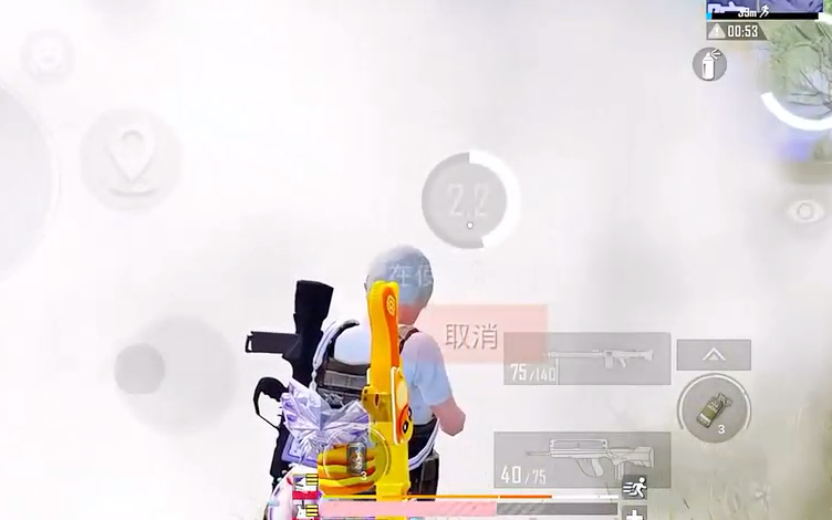 和平精英空岛集结:1决赛圈的最后一波毒圈1v2敢拼才会