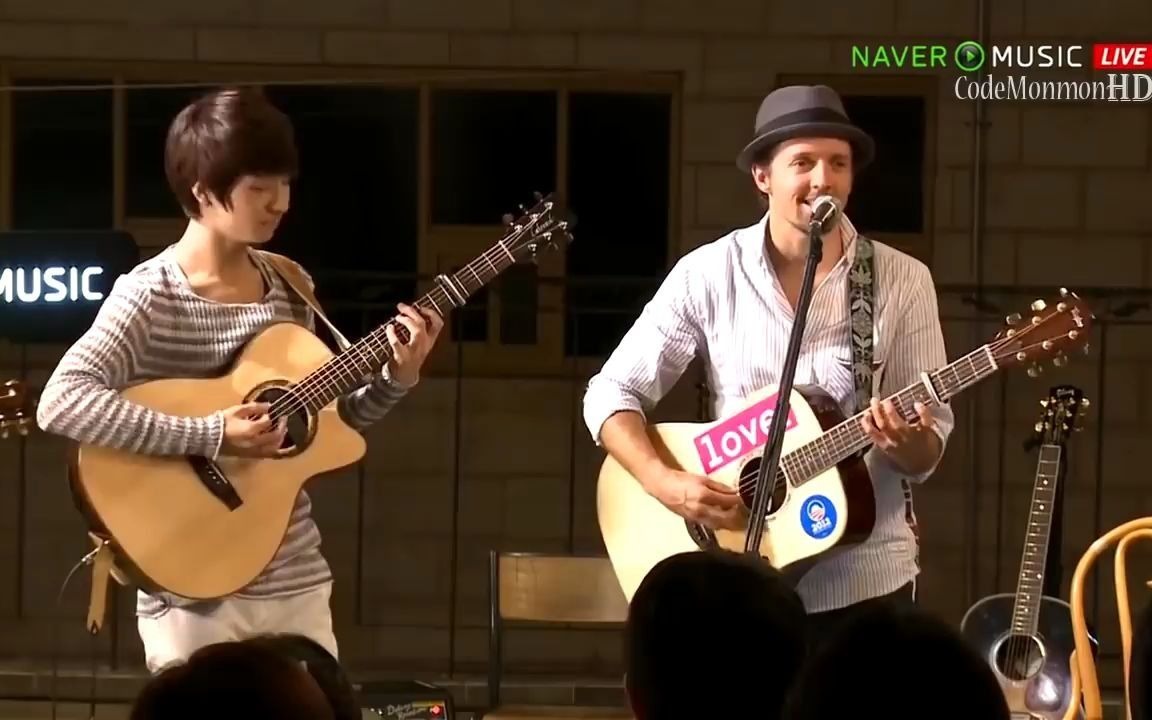 [图]【Jason Mraz】Im Yours 经典live (feat 郑成河-Sungha Jung)