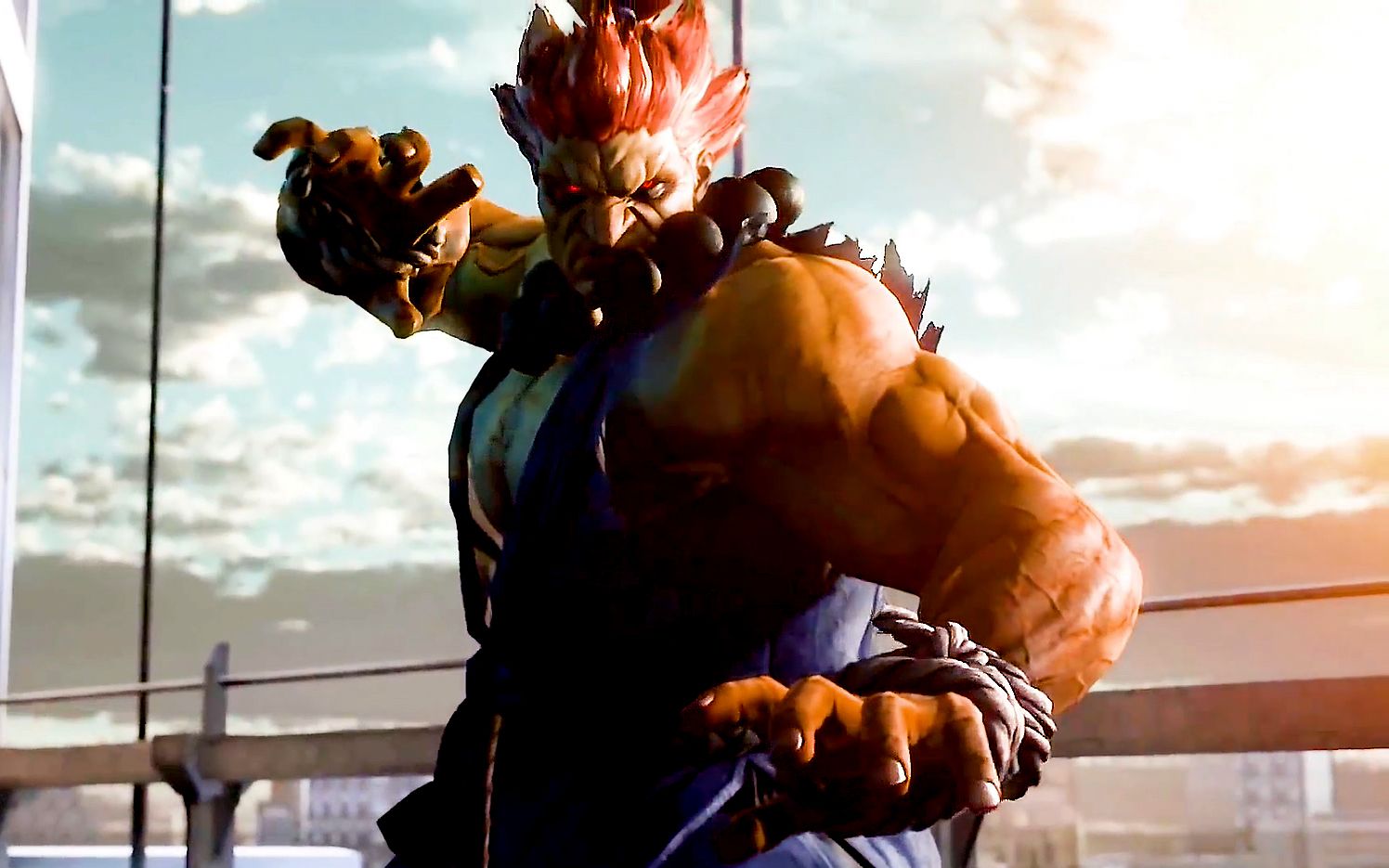 铁拳tekken 7 三岛一八kazuya vs 豪鬼akuma 超级打斗60帧超高清炫酷