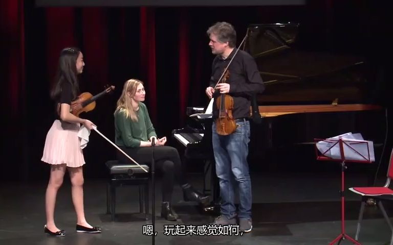 [图]莫扎特第四小提琴协奏曲大师课Henning Kraggerud Mini Masterclass Mozart's Violin Concerto No. 4