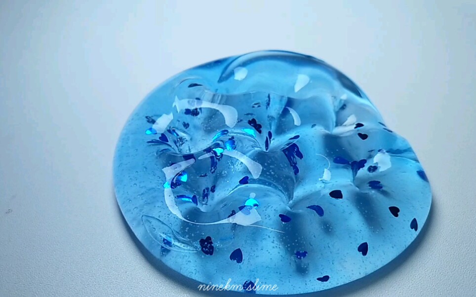 slime 史莱姆 蓝色爱心_哔哩哔哩_bilibili