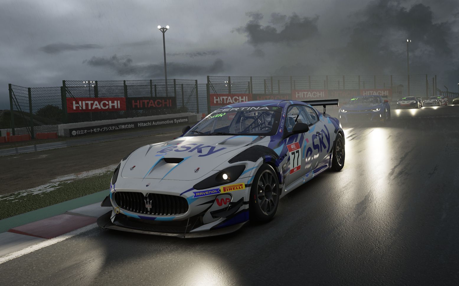 【真爷们就开玛莎拉蒂 】铃鹿赛道雨天gt4冲刺赛