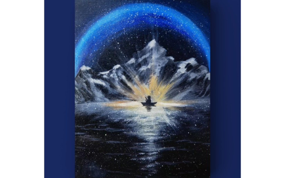 【丙烯画】光遇