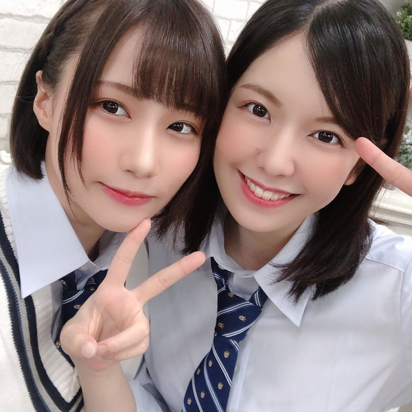 106 和久井優　土屋李央　放課後が終わらない！　応募者全員　ステッカー　シール 会員さま限定】和久井優と土屋李央の「放課後が終わらない