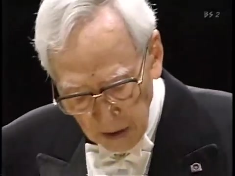 [图]贝多芬第五交响曲“命运” 朝比奈隆指挥 大阪爱乐乐团演奏（2000年现场）