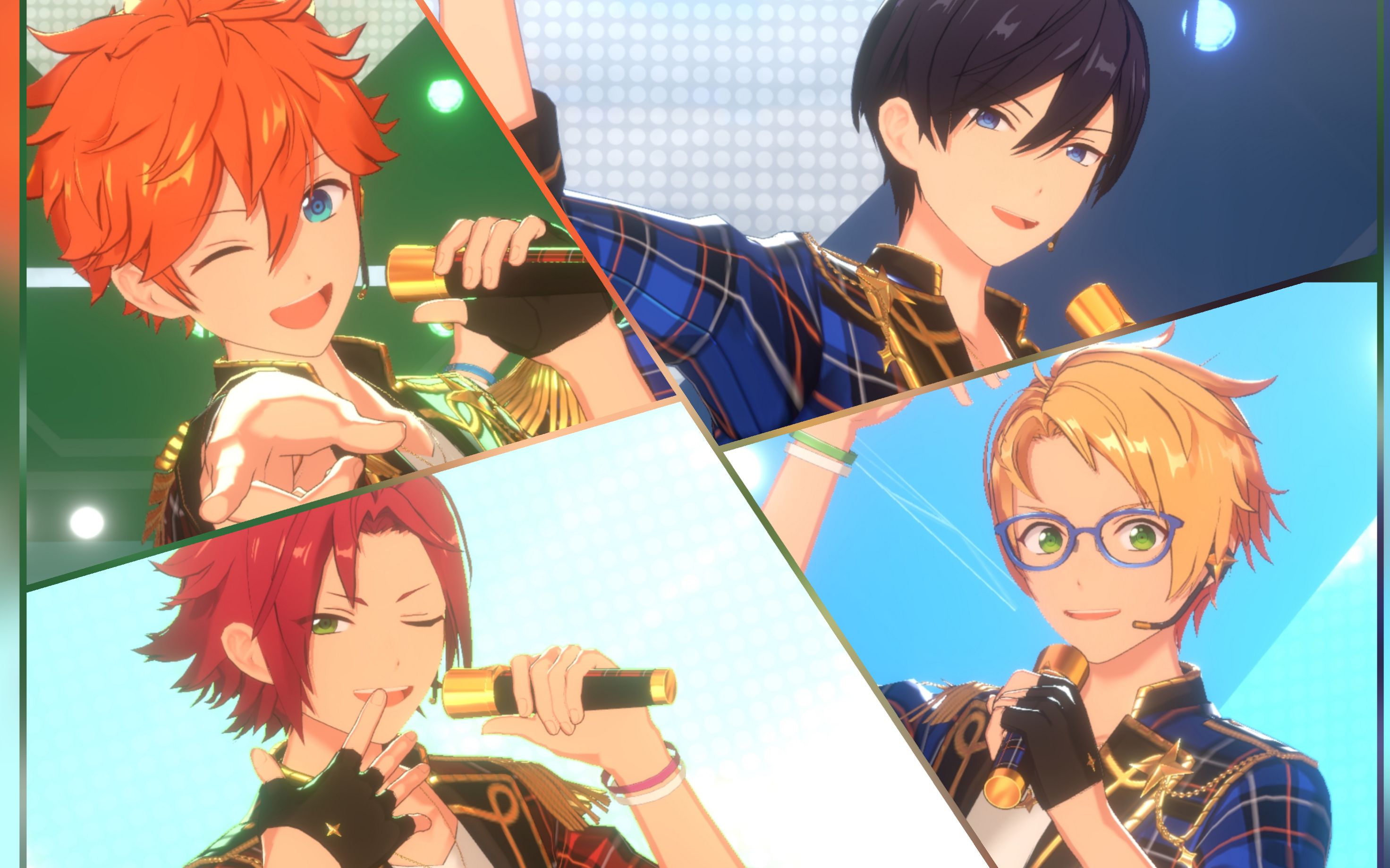 trickstar 4人的sunlit smile!