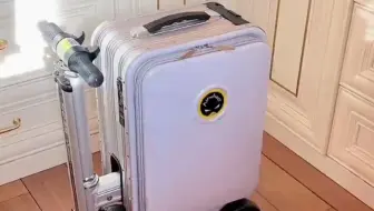 爱尔威电动行李箱 一款可以骑行的行李箱～真的爱了爱了～