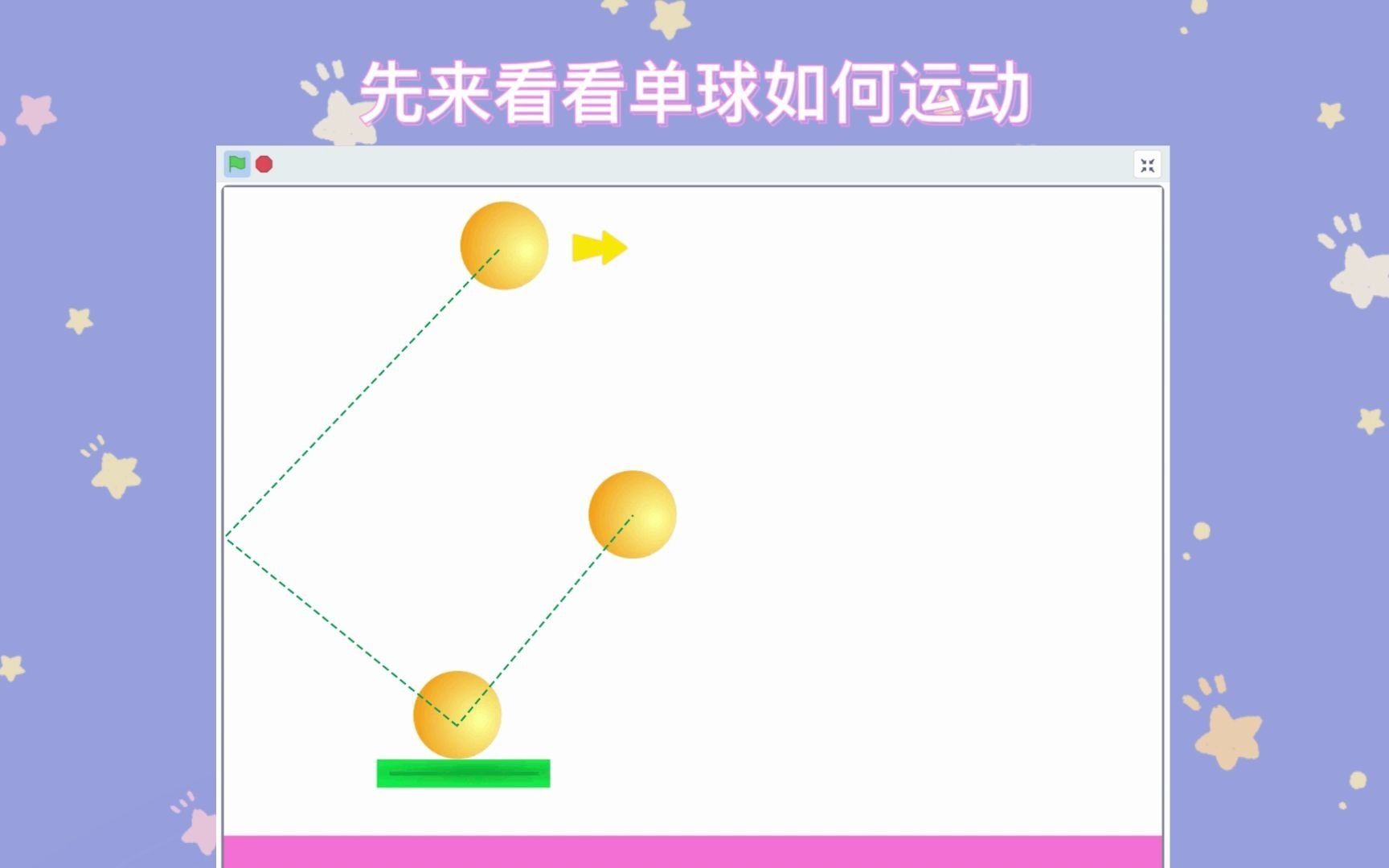 [图]【极灵兔少儿编程】Scratch制作弹球小游戏