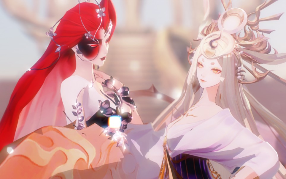 传说中的灭世之舞 伊邪那美72天照的危险派对【阴阳师mmd】-浮生
