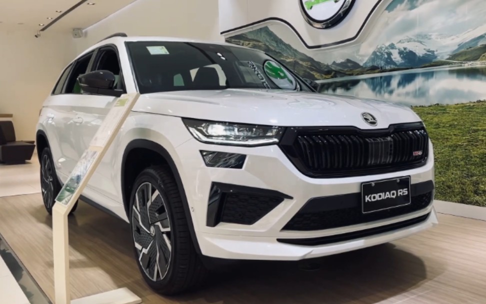 2022全新斯柯达科迪亚克月光白