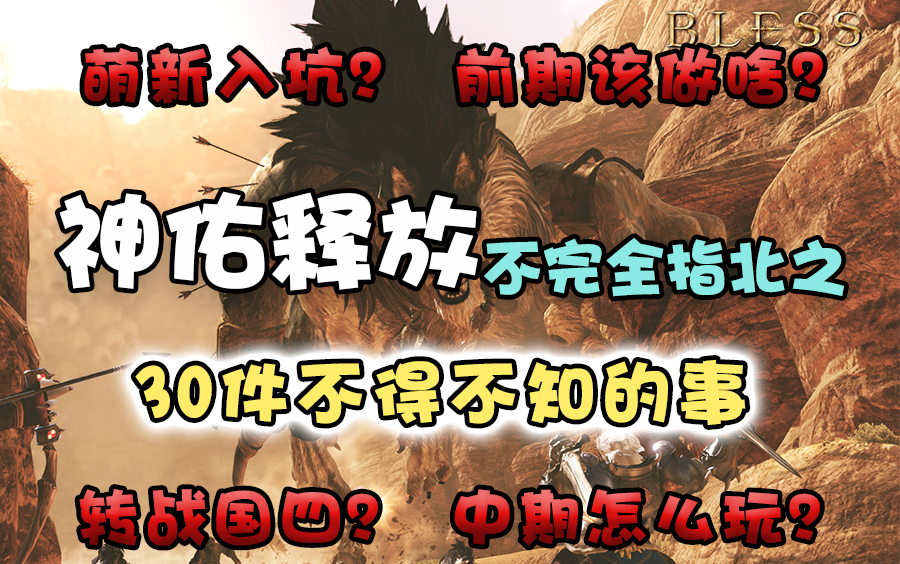 【神佑释放】萌新入坑及转国4玩家不完全指北:30件不得不知的事游戏解说