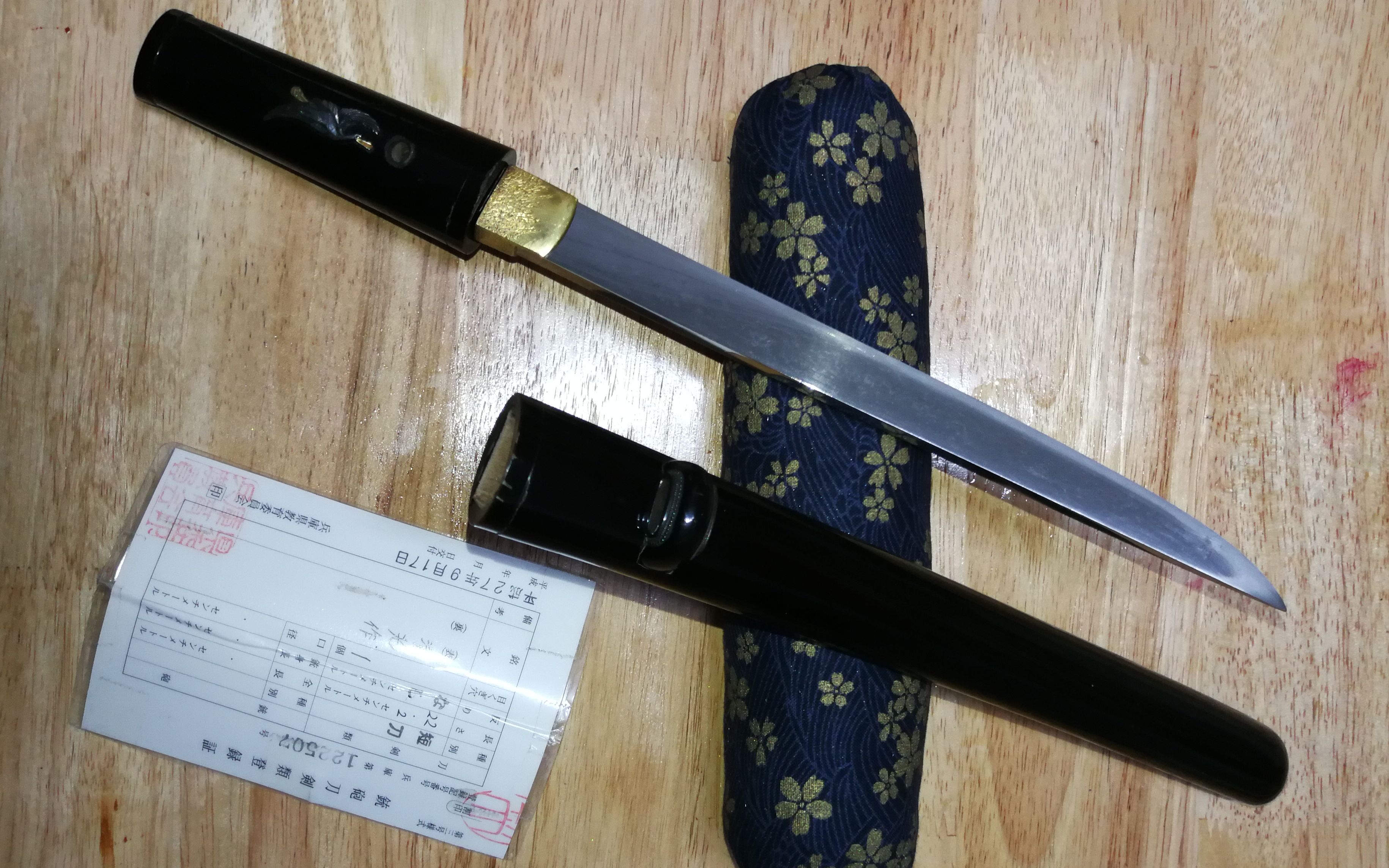 日本古刀开箱,300年前江户时代的铠通_哔哩哔哩 (゜-゜)つロ 干杯