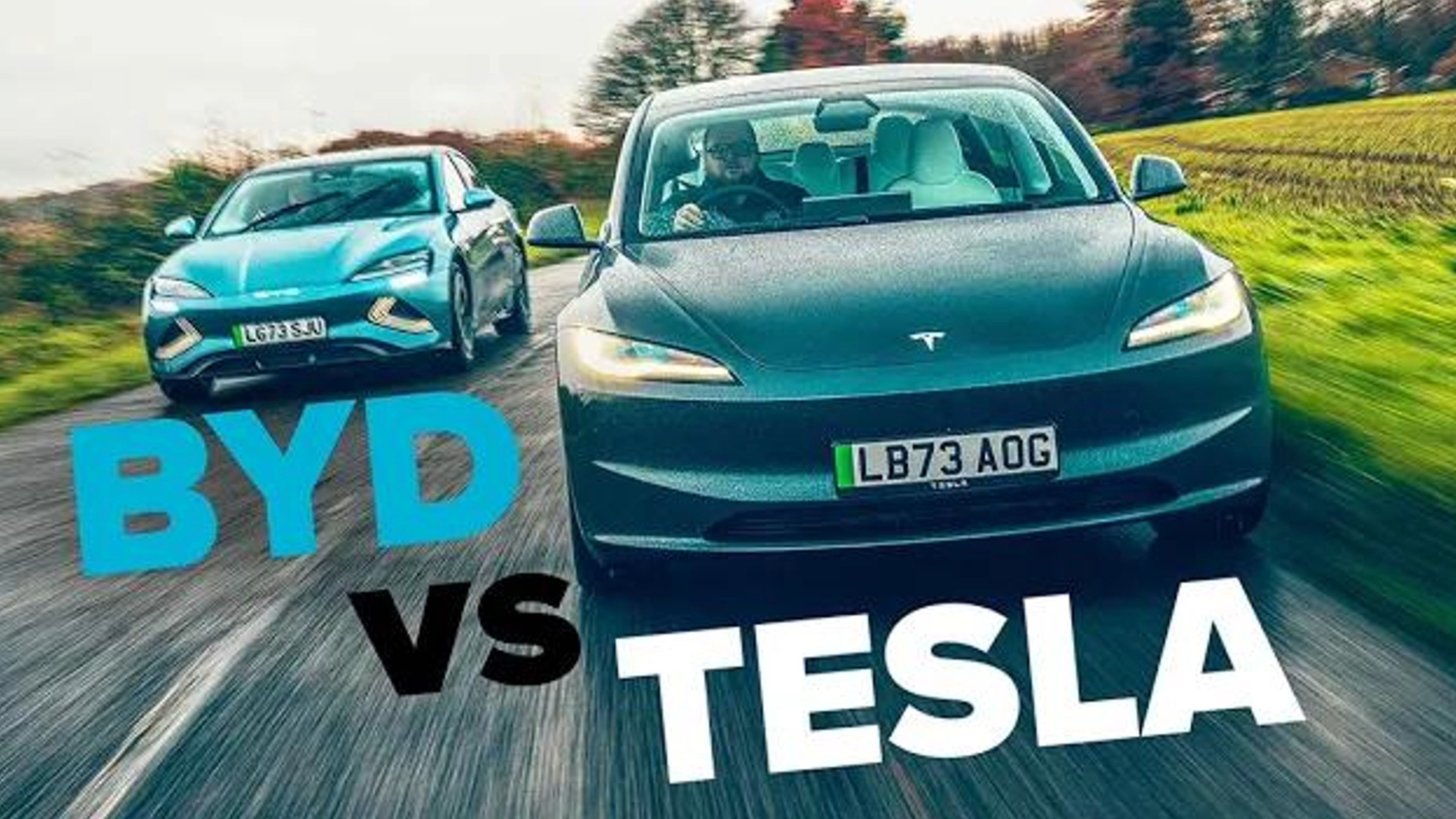 【4K中字】特斯拉Model 3 vs 比亚迪海豹 Seal 特斯拉与新对手展开较量哔哩哔哩bilibili