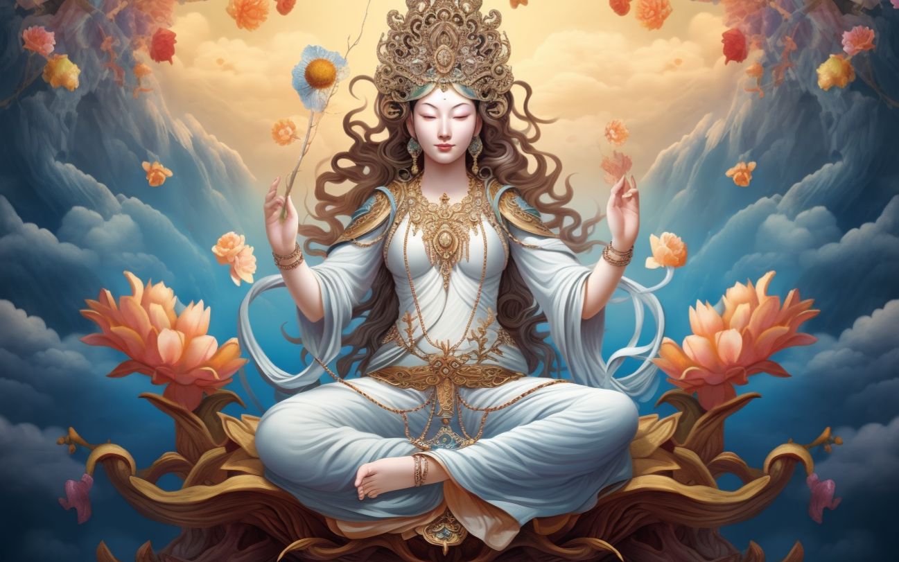 禅音静心,观音菩萨精美图鉴欣赏(一)