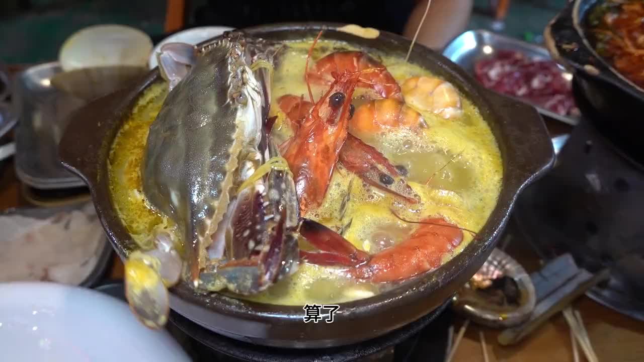 在福州平潭岛上怼小海鲜,应景又过瘾弟兄们～!