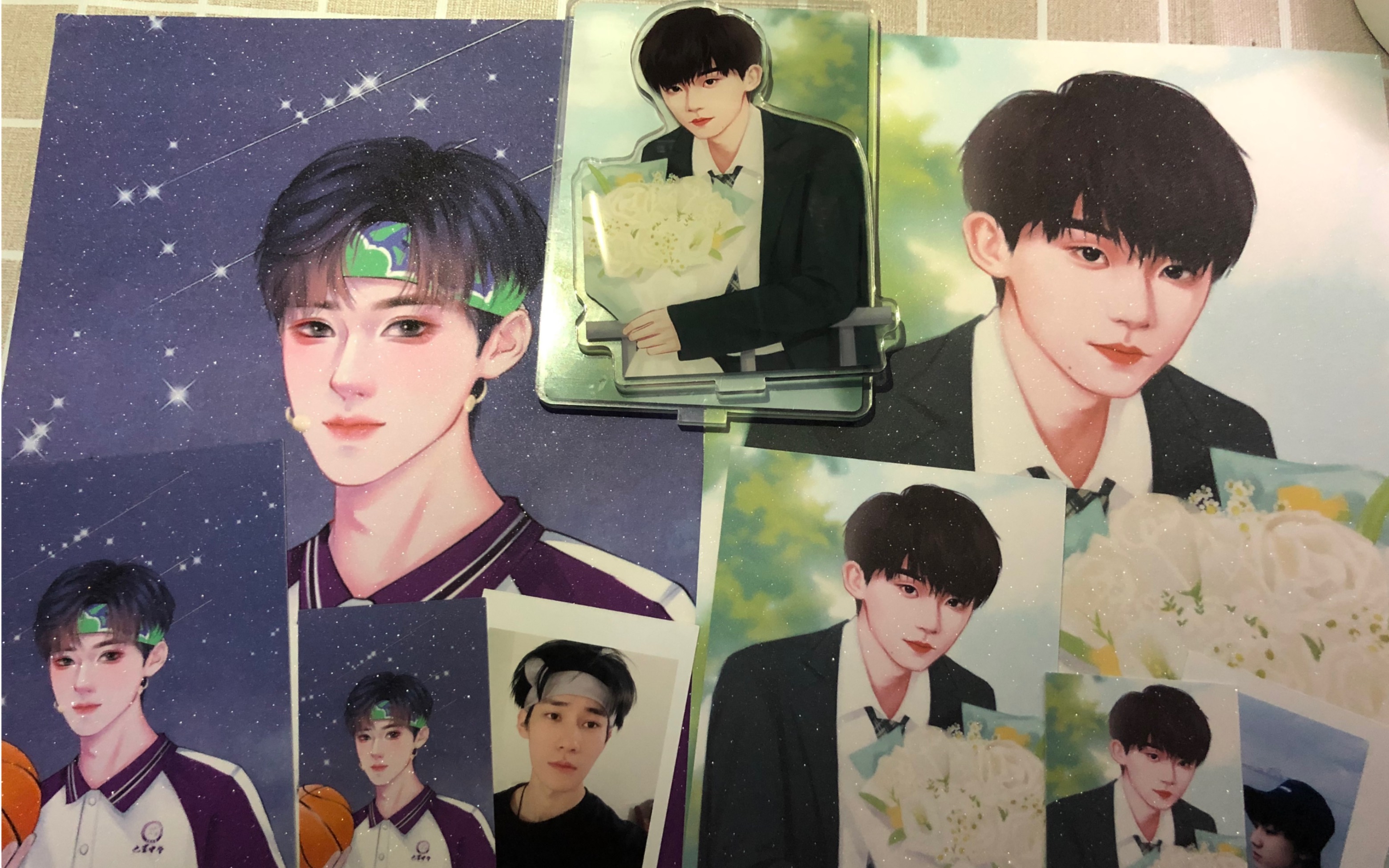 马嘉祺张真源立牌满天星set开箱