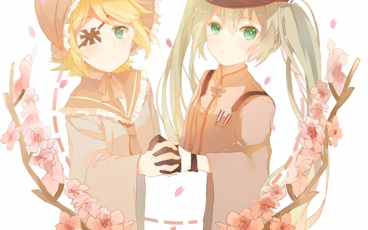 【戏伪笑】测试画质の被害妄想携带的女子(重音&初音)