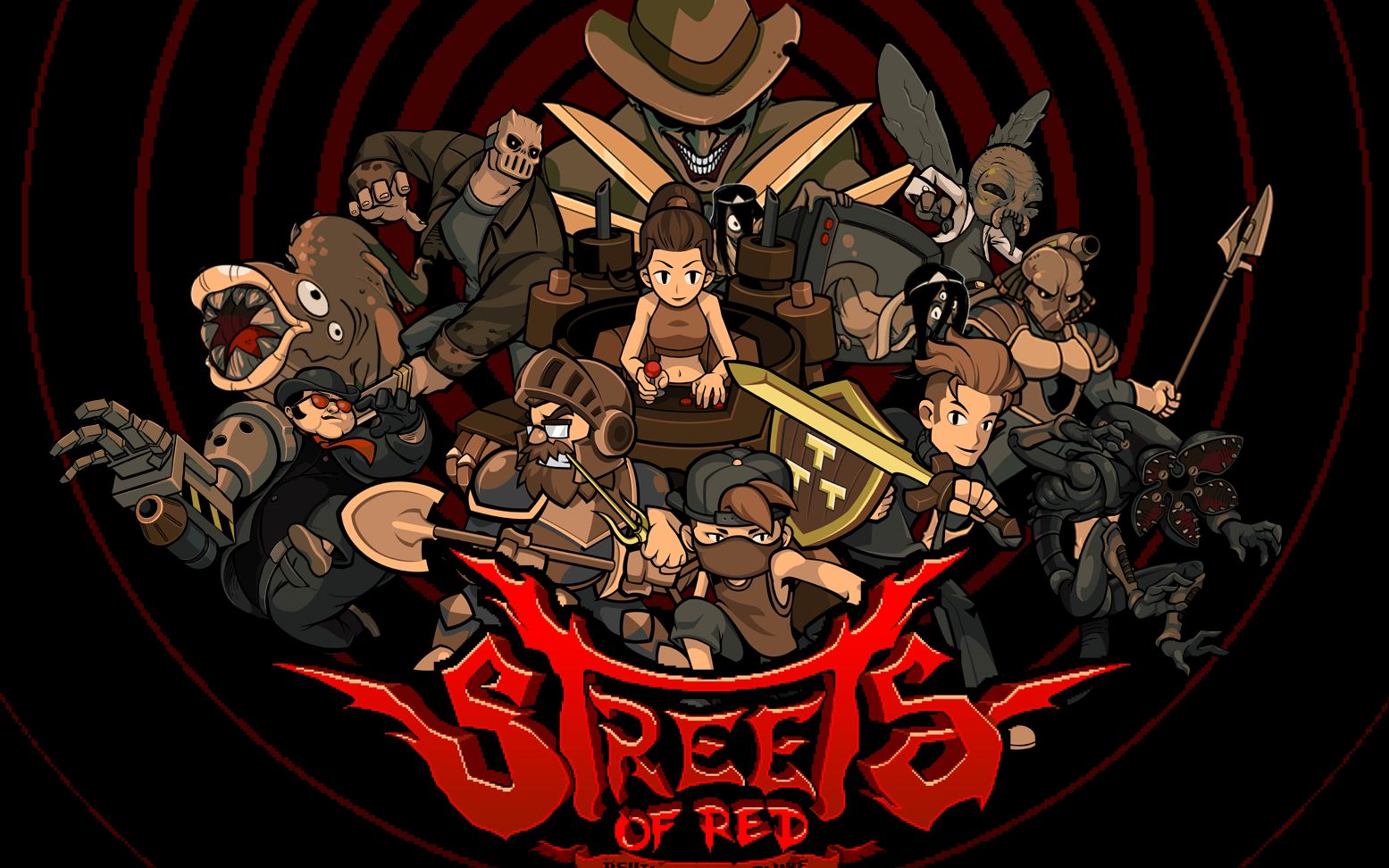 街机风格《赤红之街:恶魔的挑战豪华版(streets of red: devils dare