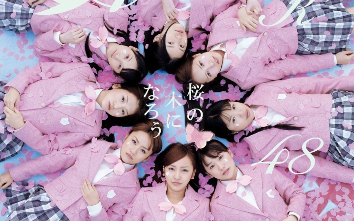 【akb48】 化作樱花树 完整版 特效中日字幕