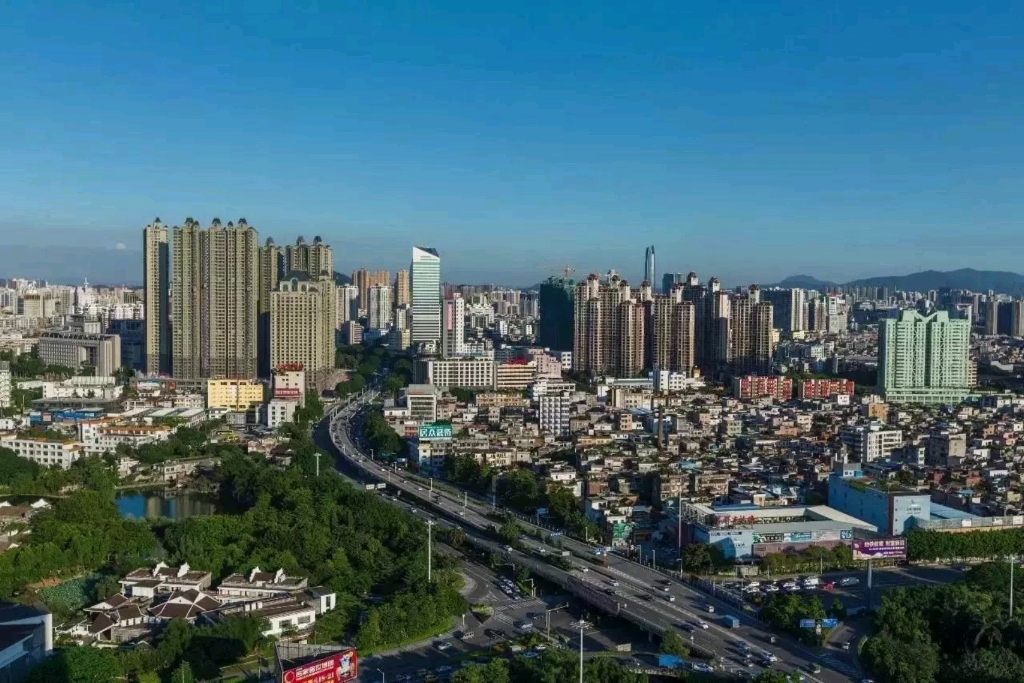 继续航拍2003年的东莞