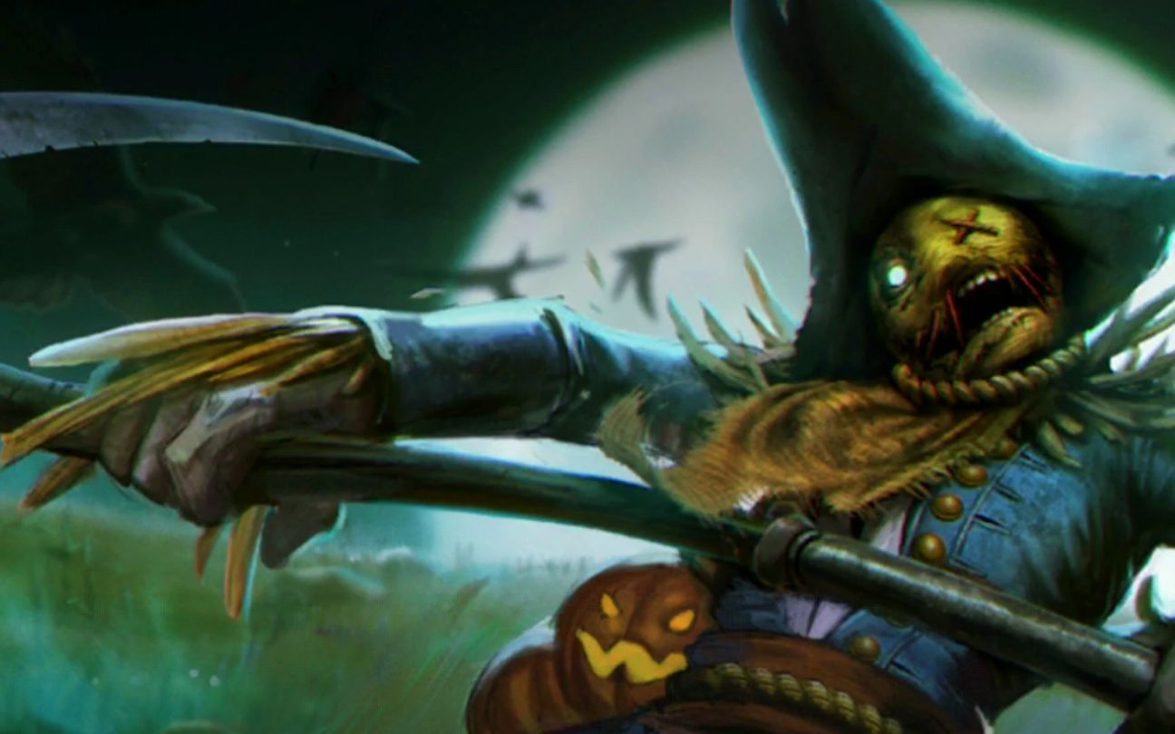 虚荣手游:xuan一波稻草人皮肤(游戏很好但是录屏画质不行