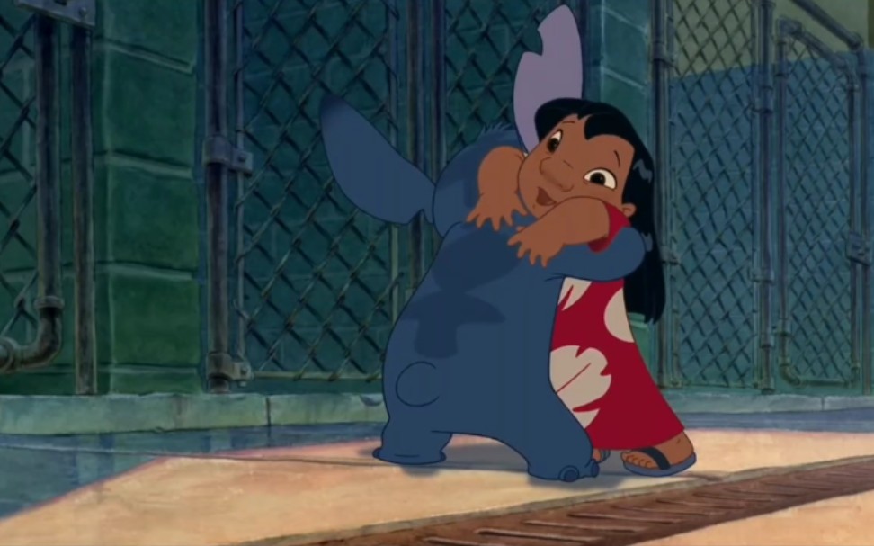 莉萝需要一个不会跑走的朋友.【星际宝贝史迪仔】