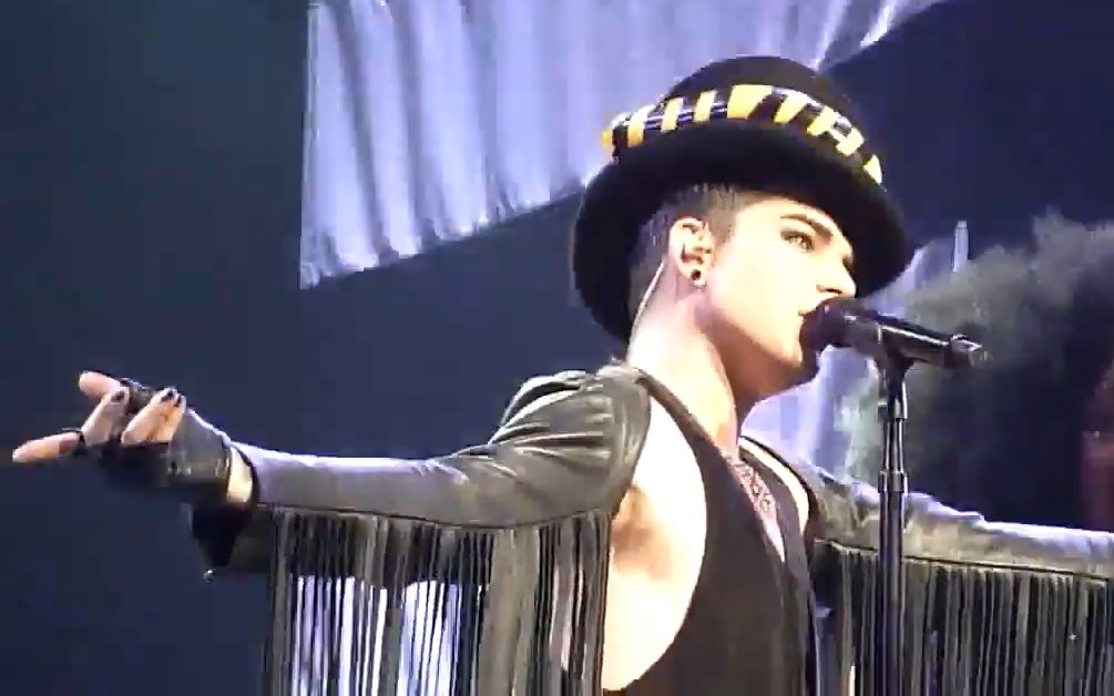 [Adam Lambert 污 play banana] Dragon Attack + Shady Osaka 2013哔哩哔哩bilibili