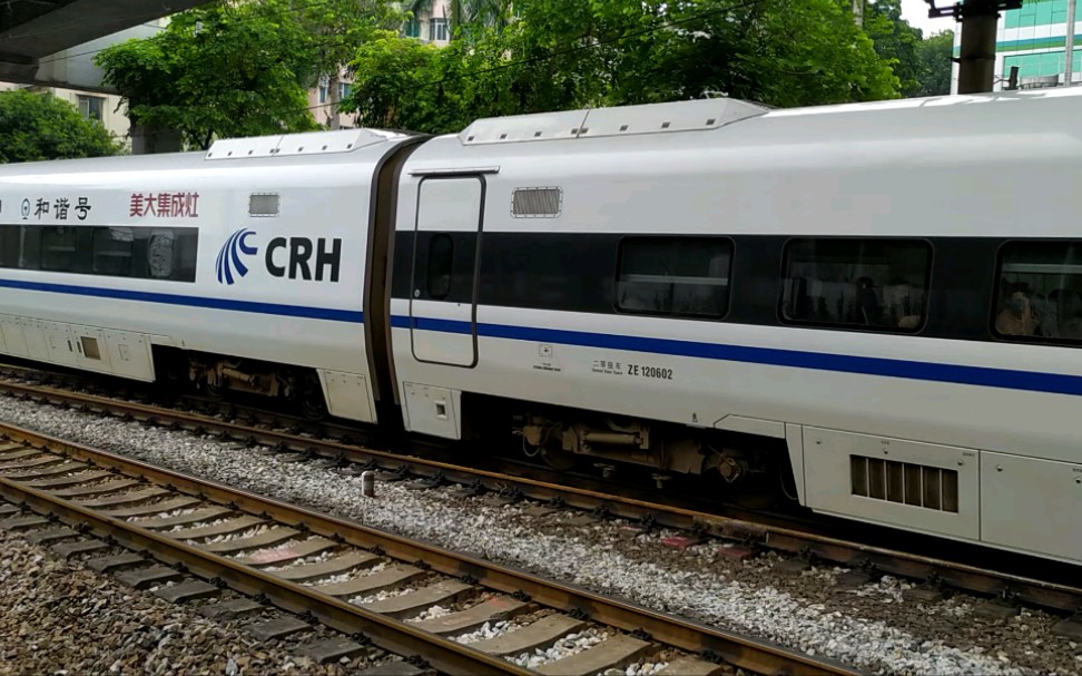 z230次(深圳站-乌鲁木齐站)本务广铁广州段,搭载25t型车底,广州站进站
