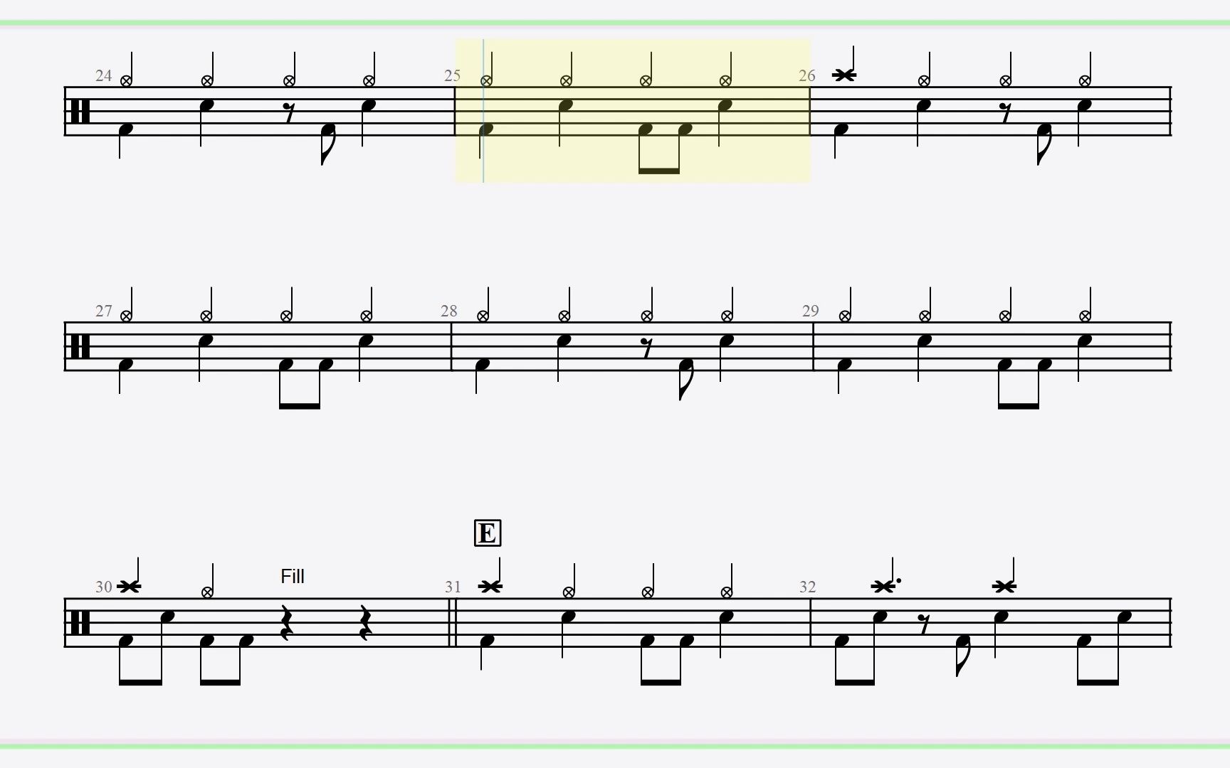 英皇架子鼓 第3册 第6首fallout