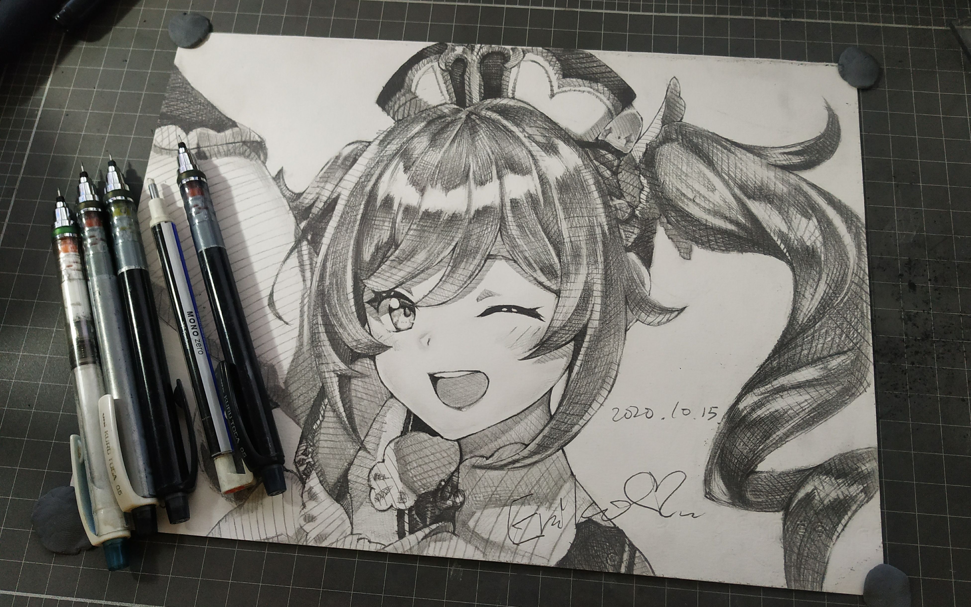 可爱的芭芭拉全程上色实况无加速无加速绘画过程仅供学习与参考原神