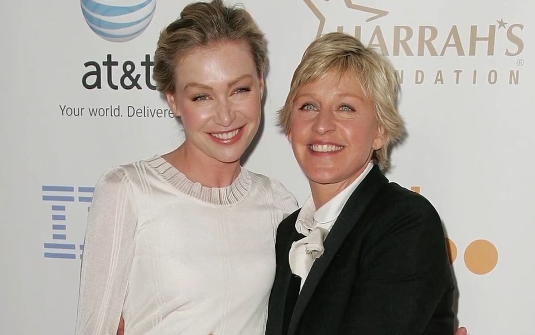 好莱坞姬圈最有名的模范家庭ellen&portia