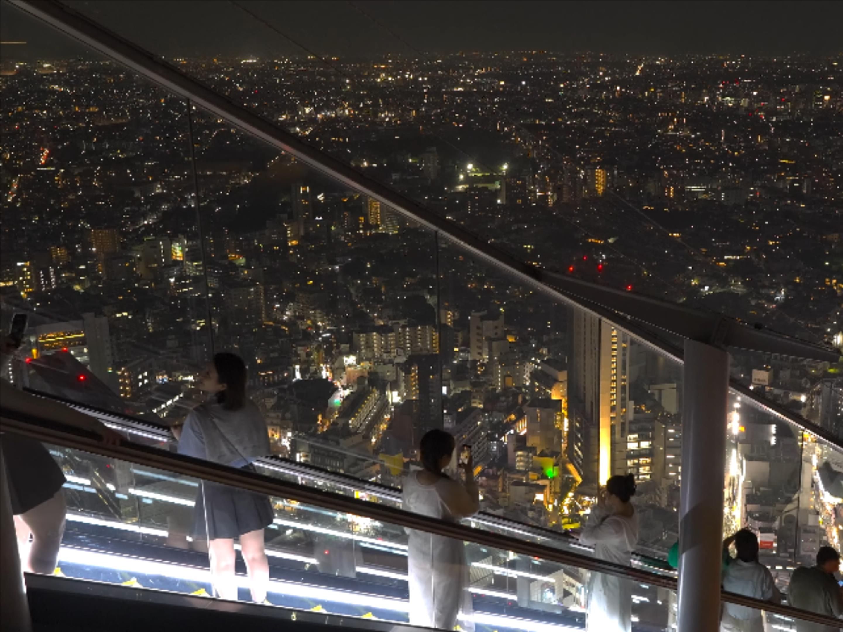 【4k60帧】超清日本:东京涩谷天空大厦夜景-大清咸鱼公主-默认收藏夹