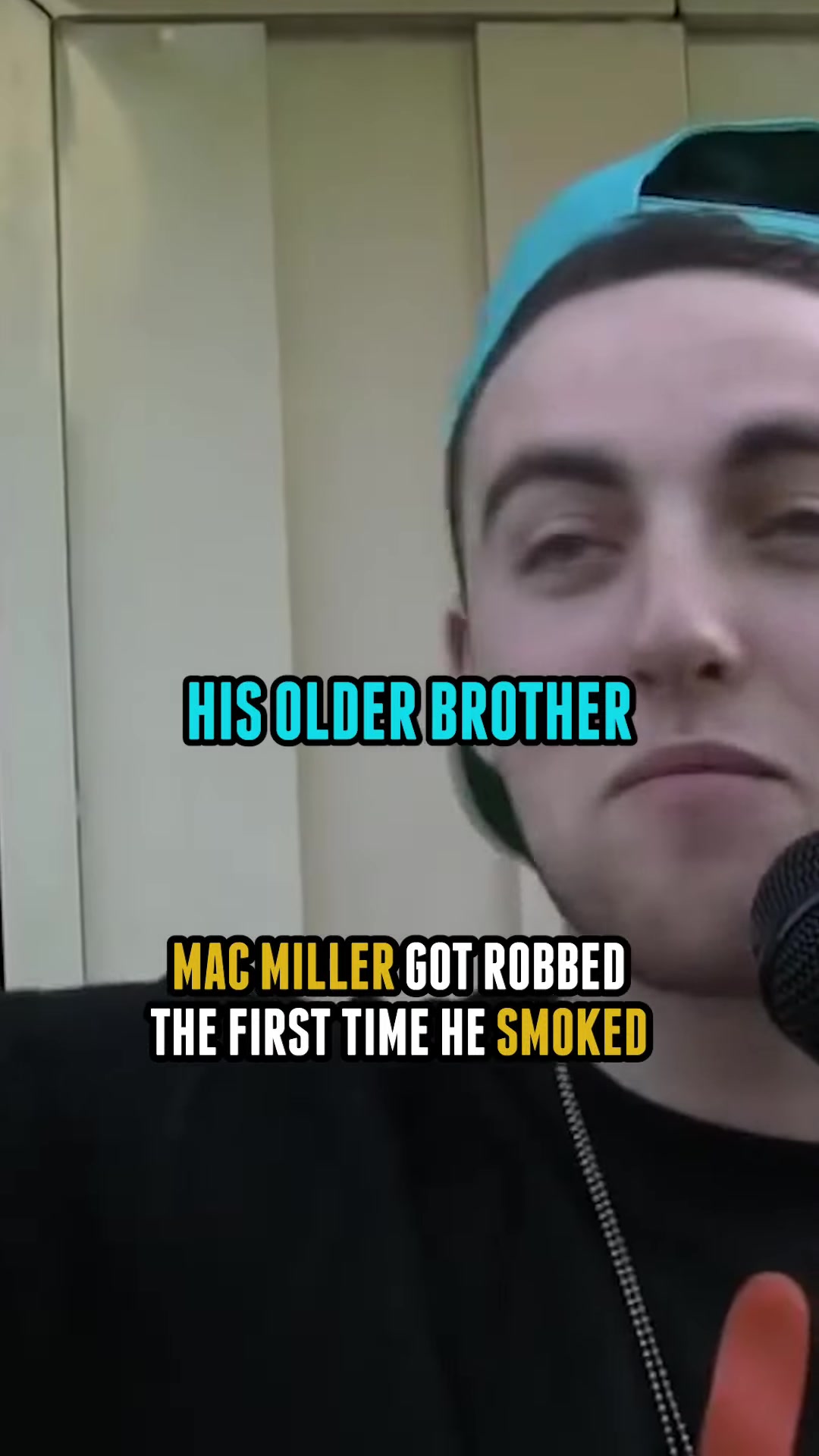 mac miller第一次抽大麻时被抢劫了