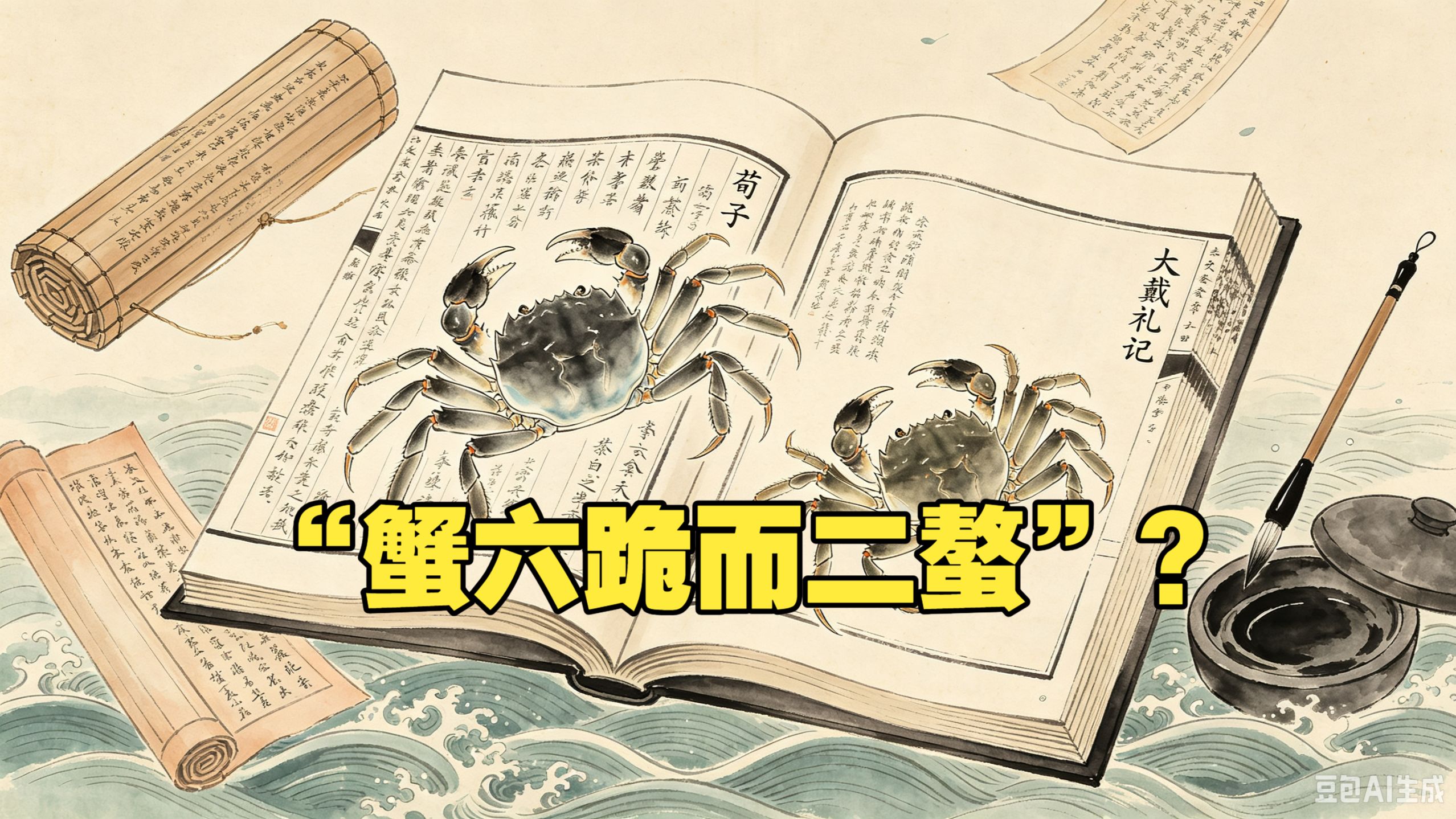 高中教科书搞错常识？别急着反思，六条腿的螃蟹还真有