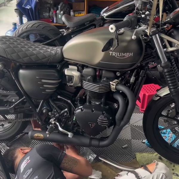 triumph street twin 凯旋街双改zard+短尾_哔哩哔哩_bilibili