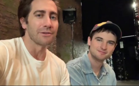 [图]【Jake Gyllenhaal/Tom Sturridge】感谢看了《海堤/一生》的老铁们！