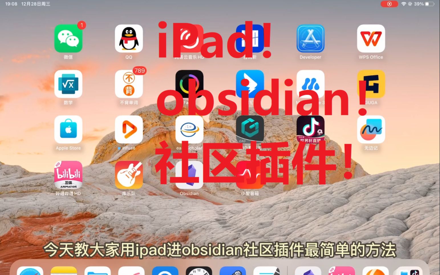 [图]ipad obsidian访问社区插件方法